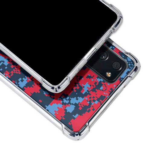 NBA LA Clippers Digi Camo Galaxy S20 FE Clear Case