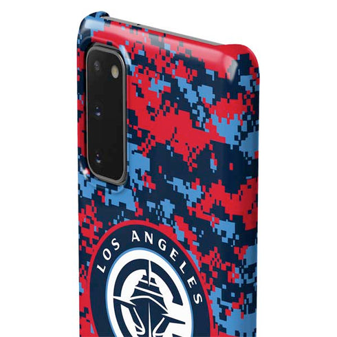 NBA LA Clippers Digi Camo Galaxy S20 Lite Case
