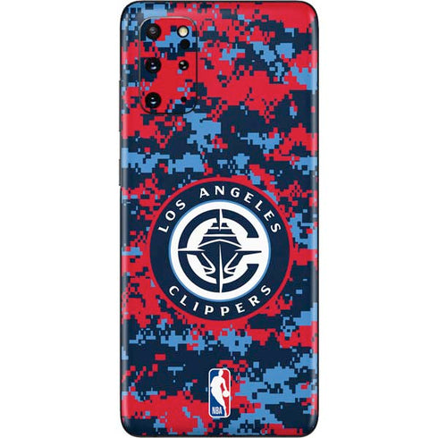 NBA LA Clippers Digi Camo Galaxy S20 Plus Skin