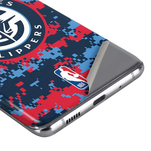 NBA LA Clippers Digi Camo Galaxy S20 Plus Skin