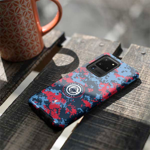 NBA LA Clippers Digi Camo Galaxy S20 Ultra 5G Pro Case