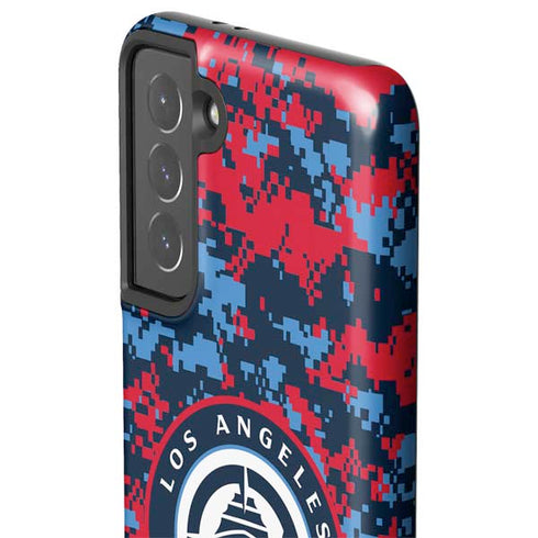 NBA LA Clippers Digi Camo Galaxy S21 5G Pro Case