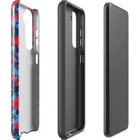 NBA LA Clippers Digi Camo Galaxy S21 Plus 5G Pro Case