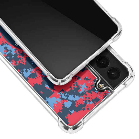 NBA LA Clippers Digi Camo Galaxy S22 Clear Case