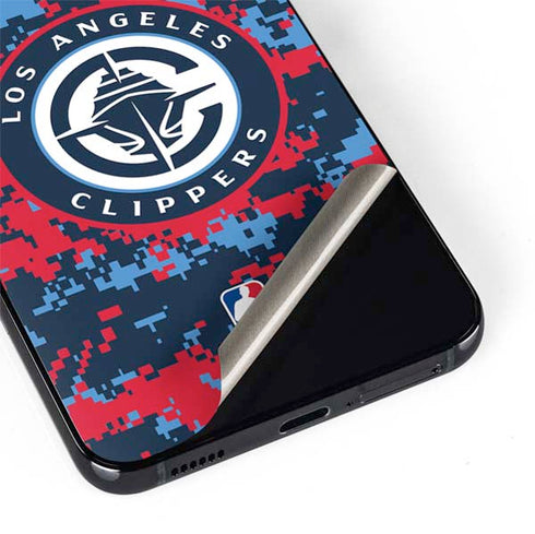 NBA LA Clippers Digi Camo Galaxy S22 Plus Skin
