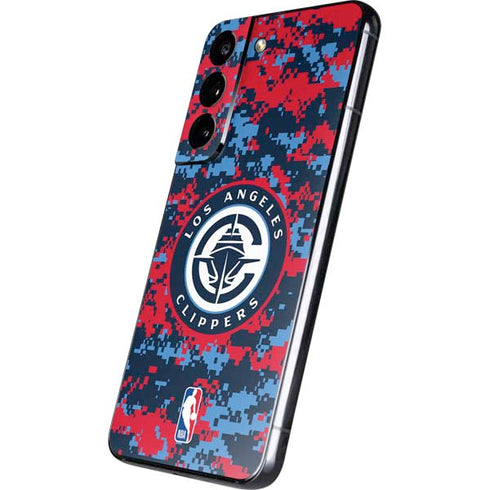 NBA LA Clippers Digi Camo Galaxy S22 Skin