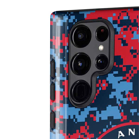 NBA LA Clippers Digi Camo Galaxy S22 Ultra Pro Case