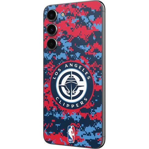 NBA LA Clippers Digi Camo Galaxy S23 Plus Skin