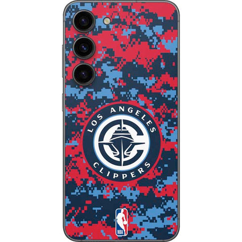 NBA LA Clippers Digi Camo Galaxy S23 Skin