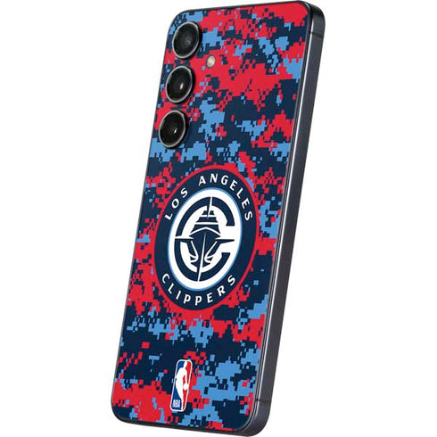 NBA LA Clippers Digi Camo Galaxy S25 Skin