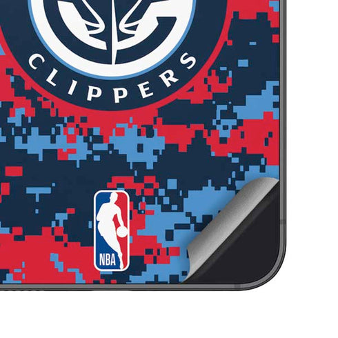 NBA LA Clippers Digi Camo Galaxy S25 Skin