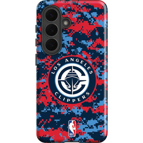 NBA LA Clippers Digi Camo Galaxy S26 Impact Case