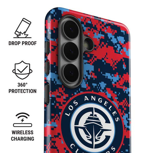 NBA LA Clippers Digi Camo Galaxy S26 Impact Case
