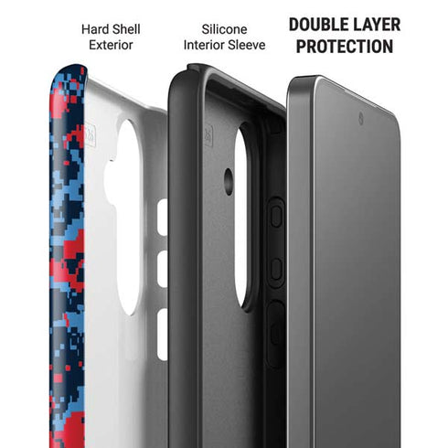 NBA LA Clippers Digi Camo Galaxy S26 Impact Case
