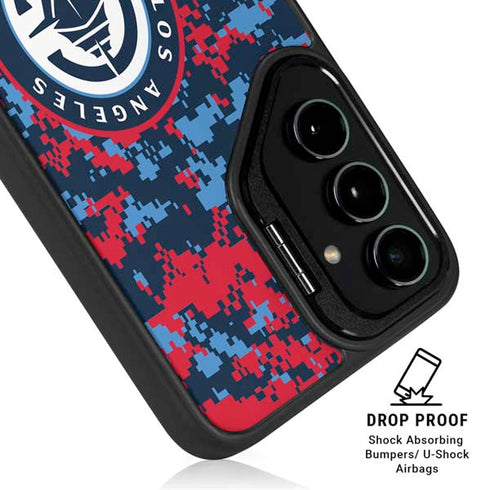 NBA LA Clippers Digi Camo Galaxy S26 Plus Kickstand Case