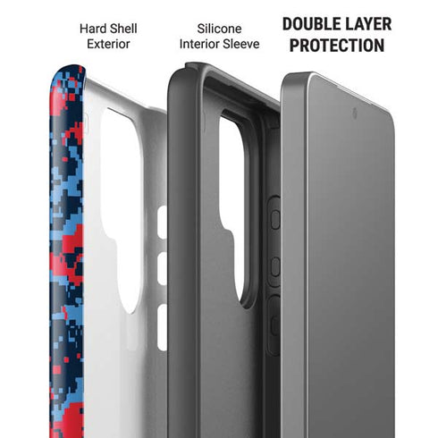 NBA LA Clippers Digi Camo Galaxy S26 Ultra Impact Case