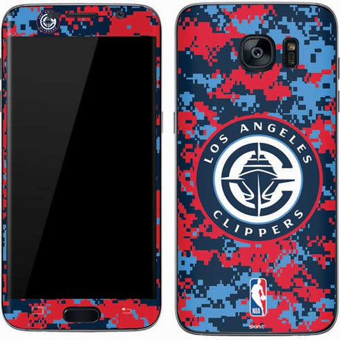NBA LA Clippers Digi Camo Galaxy S7 Skin