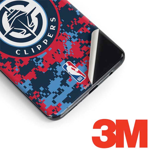NBA LA Clippers Digi Camo Galaxy S9 Skin