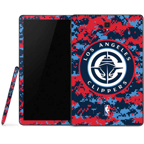 NBA LA Clippers Digi Camo Samsung Galaxy Tab Skin