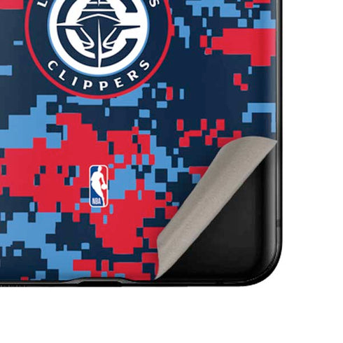 NBA LA Clippers Digi Camo Galaxy Z Flip Skin