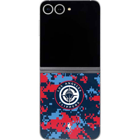 NBA LA Clippers Digi Camo Galaxy Z Flip6 Skin