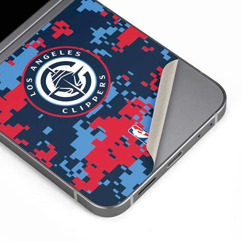 NBA LA Clippers Digi Camo Galaxy Z Flip6 Skin
