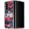 NBA LA Clippers Digi Camo Galaxy Z Fold4 5G Clear Case