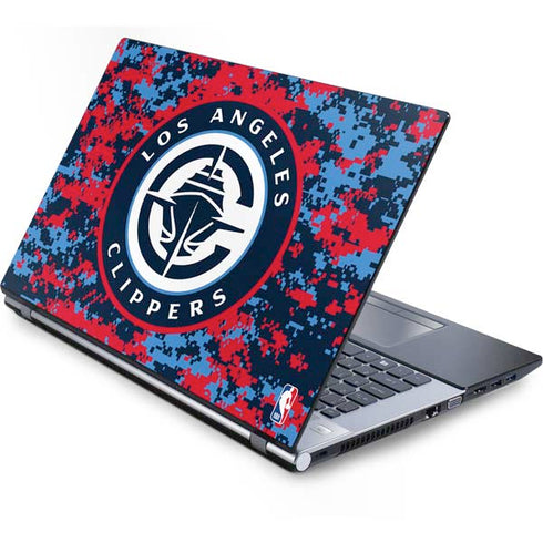 NBA LA Clippers Digi Camo Generic Laptop Skin