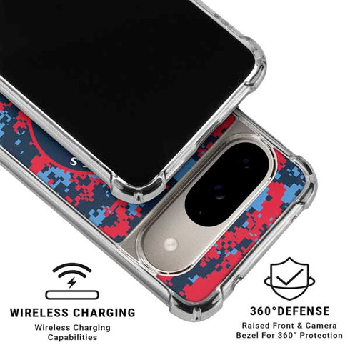 NBA LA Clippers Digi Camo Google Pixel 10 Clear Case