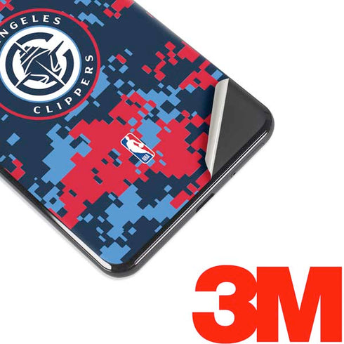 NBA LA Clippers Digi Camo Google Pixel 3 XL Skin