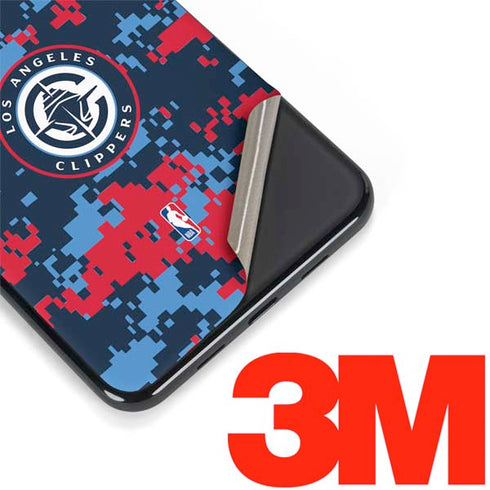 NBA LA Clippers Digi Camo Google Pixel 3a Skin