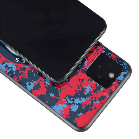 NBA LA Clippers Digi Camo Google Pixel 4a 5G Skin