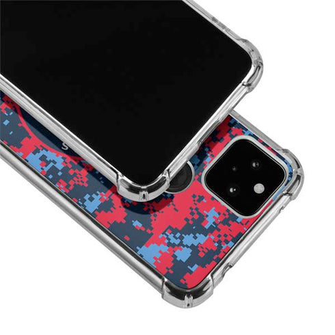 NBA LA Clippers Digi Camo Google Pixel 5 Clear Case