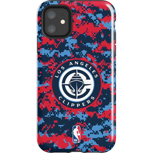 NBA LA Clippers Digi Camo iPhone 11 Impact Case