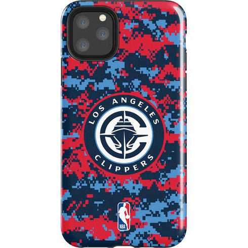 NBA LA Clippers Digi Camo iPhone 11 Pro Max Impact Case