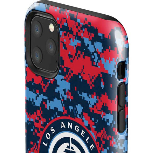 NBA LA Clippers Digi Camo iPhone 11 Pro Max Impact Case