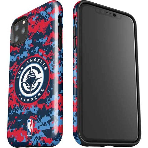 NBA LA Clippers Digi Camo iPhone 11 Pro Max Impact Case