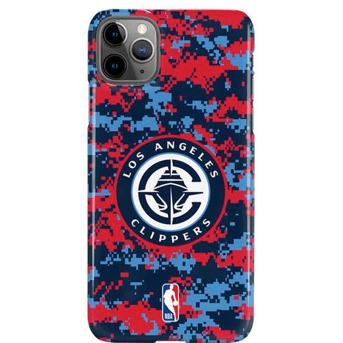 NBA LA Clippers Digi Camo iPhone 11 Pro Max Lite Case