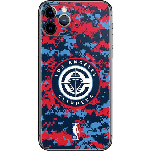 NBA LA Clippers Digi Camo iPhone 11 Pro Skin