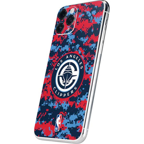 NBA LA Clippers Digi Camo iPhone 11 Pro Skin