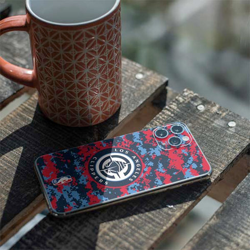 NBA LA Clippers Digi Camo iPhone 11 Pro Skin