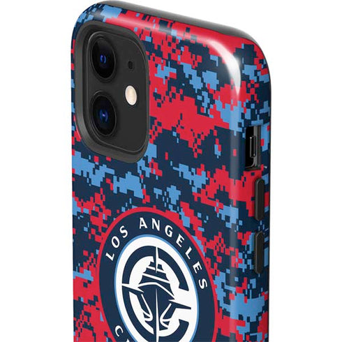 NBA LA Clippers Digi Camo iPhone 12 Mini Impact Case