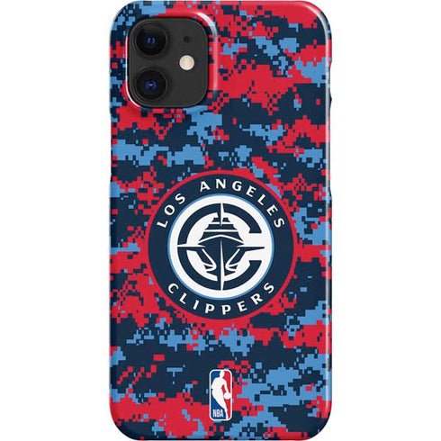 NBA LA Clippers Digi Camo iPhone 12 Mini Lite Case