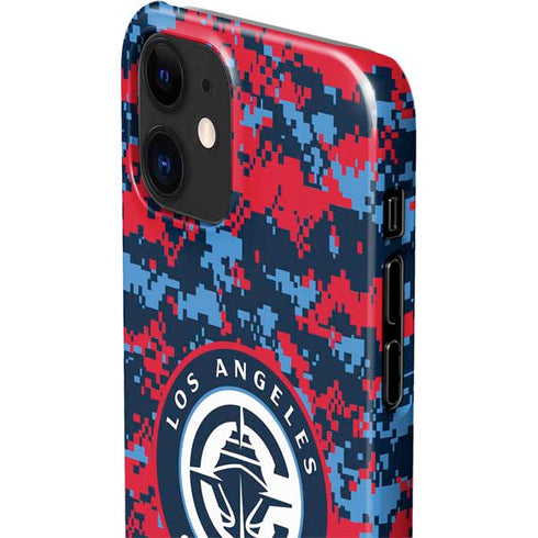 NBA LA Clippers Digi Camo iPhone 12 Mini Lite Case