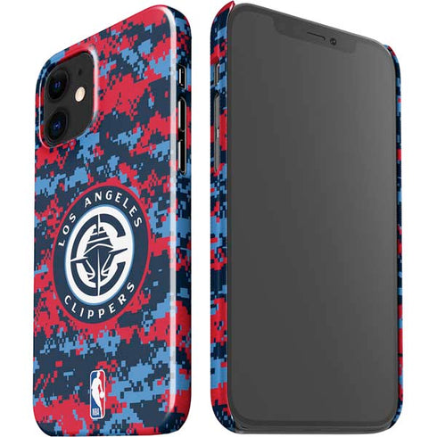 NBA LA Clippers Digi Camo iPhone 12 Mini Lite Case