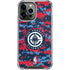 NBA LA Clippers Digi Camo iPhone 13 Pro Max Clear Case