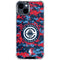 NBA LA Clippers Digi Camo iPhone 14 Clear Case