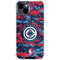 NBA LA Clippers Digi Camo iPhone 14 Plus Clear Case