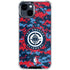 NBA LA Clippers Digi Camo iPhone 14 Plus Clear Case