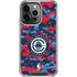 NBA LA Clippers Digi Camo iPhone 14 Pro Clear Case